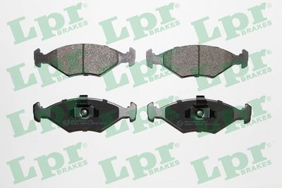 Комплект тормозных колодок, дисковый тормоз LPR 05P679 для FIAT ALBEA