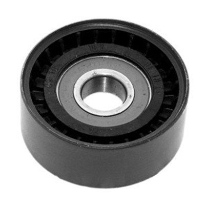 Įtempiklio skriemulys, V formos rumbuotas diržas