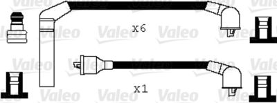 Комплект проводов зажигания VALEO 346018 для MITSUBISHI PAJERO