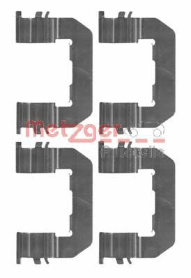 Комплектующие, колодки дискового тормоза METZGER 109-1719 для KIA VENGA