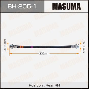MASUMA BH-205 Тормозной шланг  для NISSAN ALMERA II Hatchback (N16) 1.5