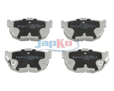 Stabdžių trinkelių rinkinys, diskinis stabdys JAPKO 51595