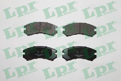 Комплект тормозных колодок, дисковый тормоз LPR 05P087 для SUZUKI SWIFT