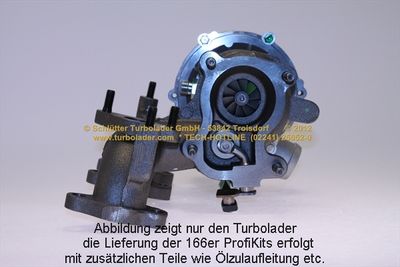 LADER AUFLADUNG SCHLÜTTER TURBOLADER 16602420 3