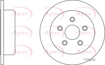 Brake Disc APEC DSK2802