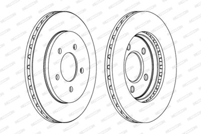 Brake Disc DDF1059