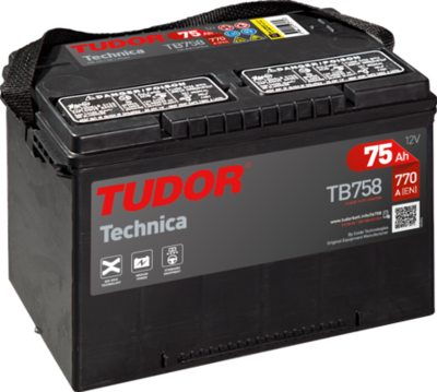 Стартерная аккумуляторная батарея TUDOR TB758 для HUMMER H2