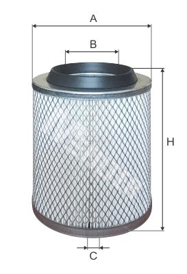 Воздушный фильтр MFILTER A 143 для NISSAN URVAN