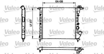 VALEO 730055 Крышка радиатора  для RENAULT 19 (Рено 19)