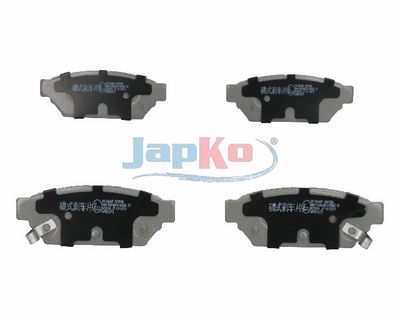 Stabdžių trinkelių rinkinys, diskinis stabdys JAPKO 51504