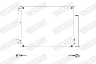 CONDENSATOR CLIMATIZARE WALKER WCD00331 7