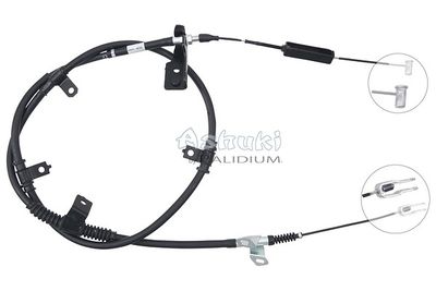 Тросик, cтояночный тормоз ASHUKI by Palidium ASH3-1528 для HYUNDAI H100