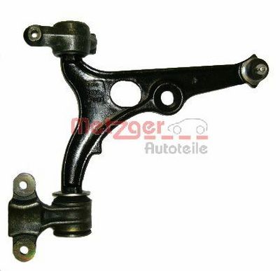 Control/trailing arm, wheel suspension