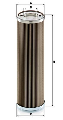 Filtr, pracovní hydraulika MANN-FILTER HD 70 020