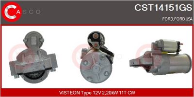 STARTER CASCO CST14151GS