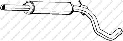 KLOKKERHOLM 233-603 Глушитель выхлопных газов  для SEAT AROSA (Сеат Ароса)
