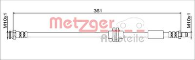 METZGER 4111779 Тормозной шланг  для JEEP RENEGADE (Джип Ренегаде)