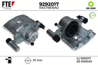 спирачен апарат FTE 9292017