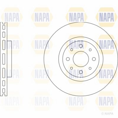 Brake Disc NAPA NBD5305