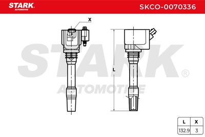 запалителна бобина STARK SKCO-0070336