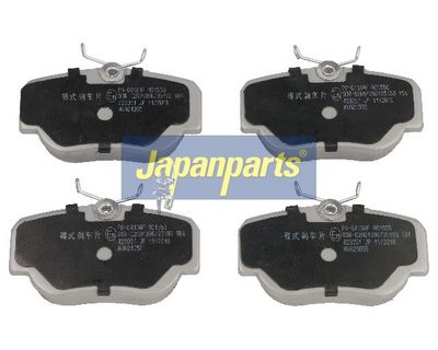 JAPANPARTS Stabdžių trinkelių rinkinys, diskinis stabdys