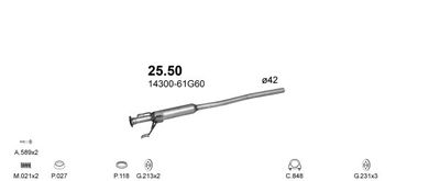 SISTEM DE ESAPAMENT POLMO POLMO00766