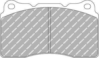 комплект спирачно феродо, дискови спирачки FERODO RACING FDS1968
