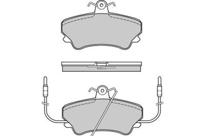 E.T.F. 12-0557 Тормозные колодки и сигнализаторы для RENAULT ESPACE II (J/S63_) 2.1 TD (J633, J634, J/S635, J/S63D) E.T.F. 12-0557 Тормозные колодки и сигнализаторы для RENAULT ESPACE II (J/S63_) 2.1 TD (J633, J634, J/S635, J/S63D)