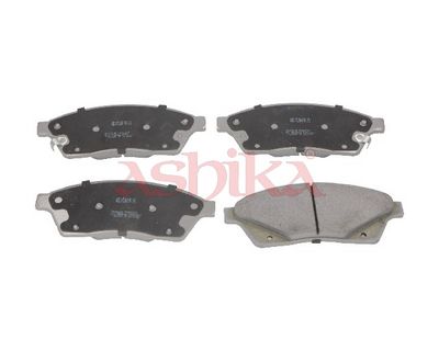 комплект спирачно феродо, дискови спирачки ASHIKA 50-00-041