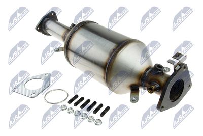 Sot-/partikelfilter, avgassystem NTY DPF-HD-000