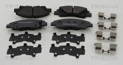 Комплект тормозных колодок, дисковый тормоз TRISCAN 8110 43053 для HYUNDAI i10