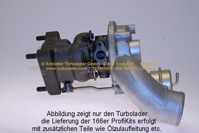 LADER AUFLADUNG SCHLÜTTER TURBOLADER 16600915 2