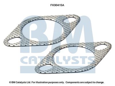 Монтажный комплект, катализатор BM CATALYSTS FK90415 для MITSUBISHI ECLIPSE