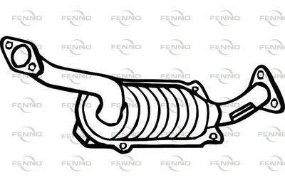 Katalizator FENNO 18160RSHE00