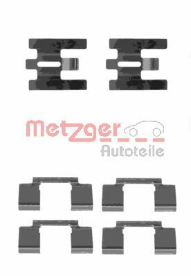 Комплектующие, колодки дискового тормоза METZGER 109-1160 для VOLVO S90