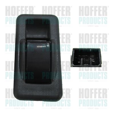 Выключатель, стеклолодъемник HOFFER 2106517 для MITSUBISHI PAJERO