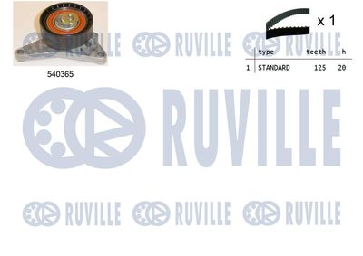 RUVILLE 550221 Комплект ГРМ  для DAEWOO ESPERO (Деу Есперо)