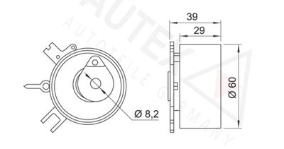 ROLA INTINZATOR CUREA DISTRIBUTIE AUTEX 642078 1