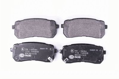 Brake Pad Set, disc brake 8DB 355 013-551