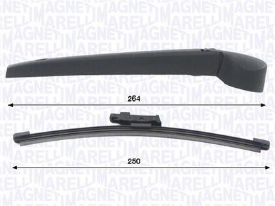 к-кт рамена за чистачки, стъклопочистване MAGNETI MARELLI 000723180446