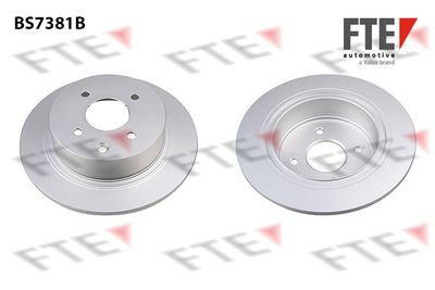 Тормозной диск FTE 9082324 для NISSAN TIIDA