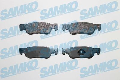 Комплект тормозных колодок, дисковый тормоз SAMKO 5SP052 для ISUZU TROOPER