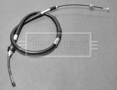 Тросик, cтояночный тормоз BORG & BECK BKB1697 для TOYOTA SUPRA
