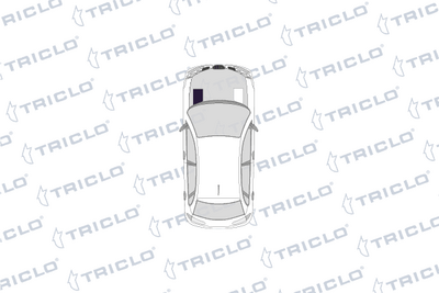 панта, капак на двигателя TRICLO 208081