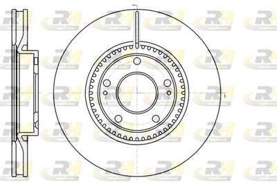 спирачен диск ROADHOUSE 61217.10