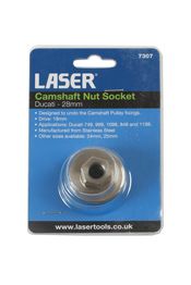 Laser Tools Camshaft Nut Socket 28mm - Ducati