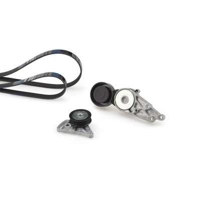 Sada žebrovaných klínových řemenů GATES K045PK1303