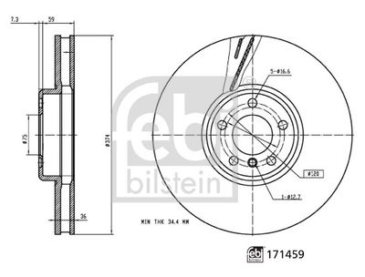 Brake Disc 171459