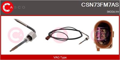 SENZOR TEMPERATURA GAZE EVACUARE