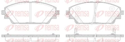 Brake Pad Set, disc brake 1569.02